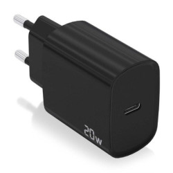 Cargador de pared aisens a110-0753/ 1xusb tipo-c/ 20w