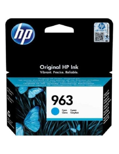 Cartucho de tinta original hp nº963/ cian