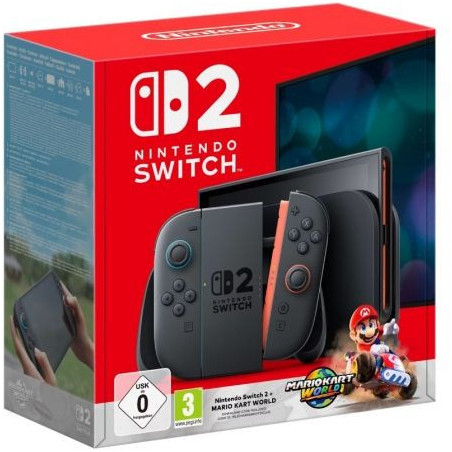 Nintendo switch 2/ incluye código juego mario kart world
