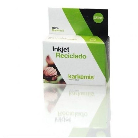 Cartucho de tinta reciclado karkemis brother lc985c/ cian