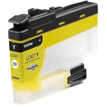 Cartucho de tinta original brother lc-427y/ amarillo