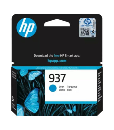 Cartucho de tinta original hp nº937/ cian