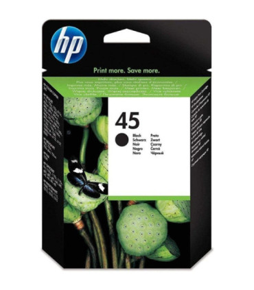 Cartucho de tinta original hp nº45/ negro