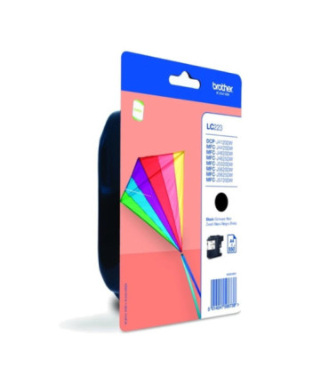 Cartucho de tinta original brother lc-223bkbp/ negro