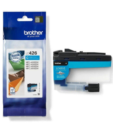 Cartucho de tinta original brother lc426c/ cian