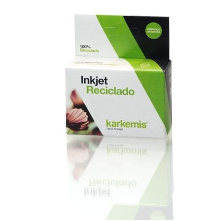 Cartucho de tinta reciclado karkemis epson t0712/ cian