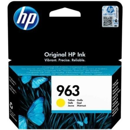 Cartucho de tinta original hp nº963/ amarillo