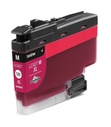 Cartucho de tinta original brother lc-427 xl alta capacidad/ magenta