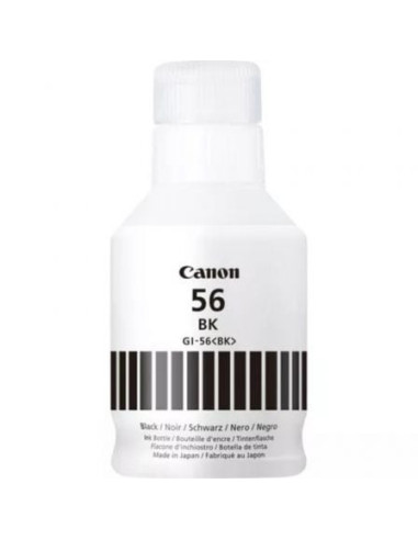 Botella de tinta original canon gi-56/ negro