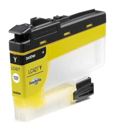 Cartucho de tinta original brother lc-427y/ amarillo