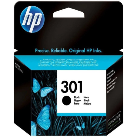 Cartucho de tinta original hp nº301/ negro