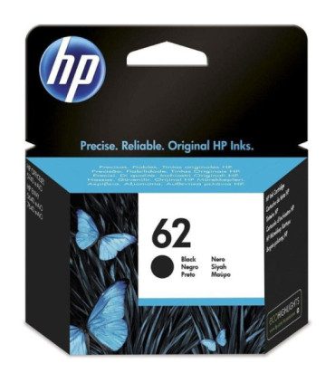Cartucho de tinta original hp nº62/ negro