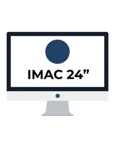 Apple imac 24' retina 4.5k/ chip m1 cpu 8 núcleos/ 8gb/ 256gb/ gpu 7 núcleos / azúl