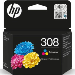 Cartucho de tinta original hp nº308/ tricolor