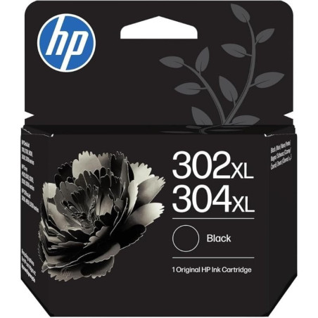 Cartucho de tinta original hp nº302 xl + nº304 xl multipack alta capacidad/ negro