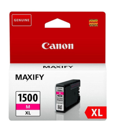 Cartucho de tinta original canon pgi-1500xl alta capacidad/ magenta