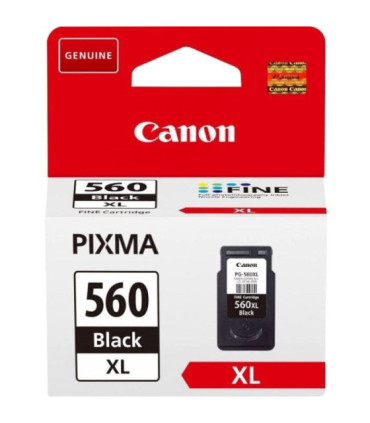 Cartucho de tinta original canon pg-560xl alta capacidad/ negro