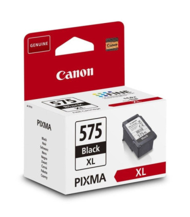Cartucho de tinta original canon pg-575xl alta capacidad/ negro