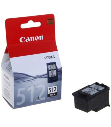 Cartucho de tinta original canon pg-512 alta capacidad/ negro
