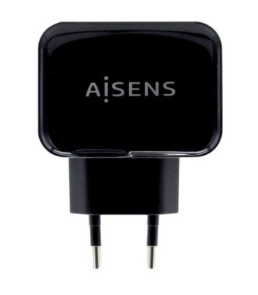 Cargador de pared aisens a110-0440/ 2xusb/ 17w
