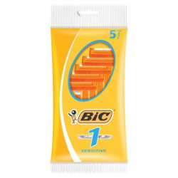 Cuchilla de afeitar bic 1 sensitive/ 5 uds