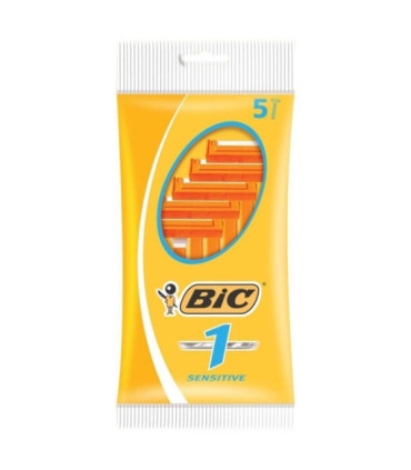 Cuchilla de afeitar bic 1 sensitive/ 5 uds