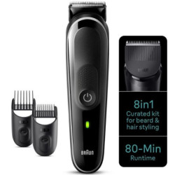 Recortadora braun all in one style kit series 3 mgk3440/ con batería/ 8 accesorios
