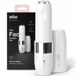 Depiladora facial braun mini depiladora facial fs1000/ con batería