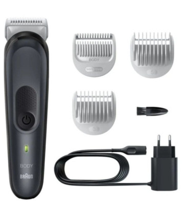 Cortapelos braun bodygroomer series 3 bg3340/ con batería/ 3 accesorios
