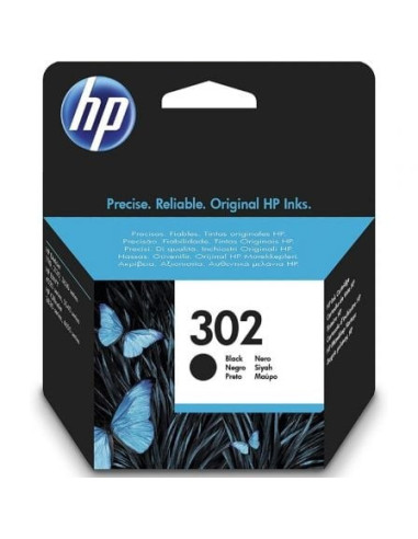 Cartucho de tinta original hp nº302/ negro