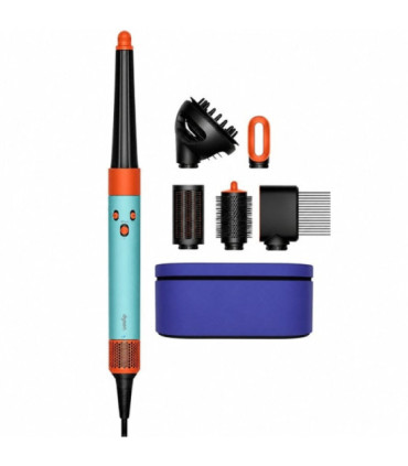 Rizador y secador para pelo dyson airwrap i.d./ azul y naranja