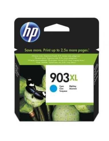 Cartucho de tinta original hp nº903 xl alta capacidad/ cian