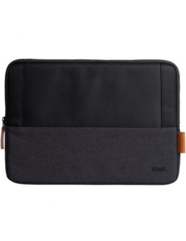 Funda trust lisboa para portátiles hasta 13.3'/ negra