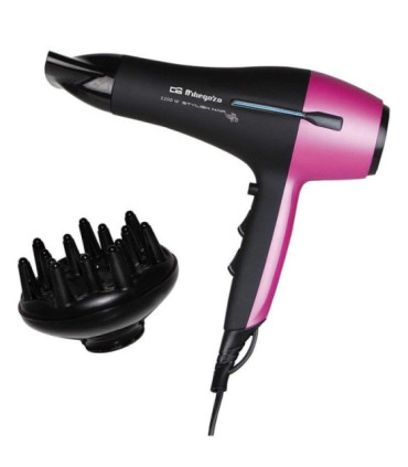 Secador orbegozo se 2320/ 2200w/ negro y lila