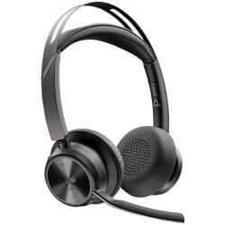 Auriculares Inalámbricos Poly Voyager Focus 2 para Microsoft Teams + Adaptador USB-C-A + Soporte de Carga/ con Micrófono/ Blueto