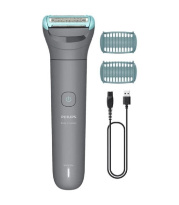 Cortabarbas philips beardtrimmer series 3000 bg3480/15/ con batería/ 2 accesorios