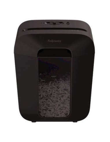 Destructora fellowes lx45/ corte en partículas de 4 x 37mm/ negra