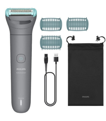 Cortabarbas philips body groomer bg3485/15/ con batería/ 3 accesorios