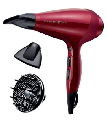 Secador remington silk dryer ac9096/ 2400w/ iónico/ rojo