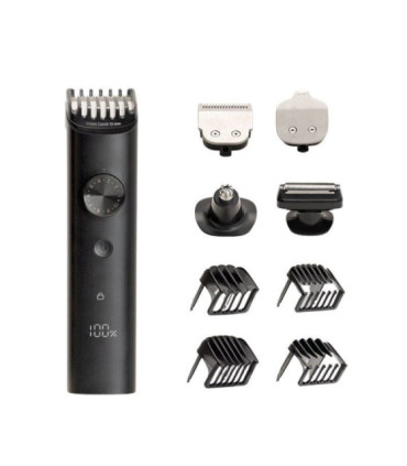 Cortapelos + recortadora xiaomi grooming kit pro/ con batería/ 10 accesorios
