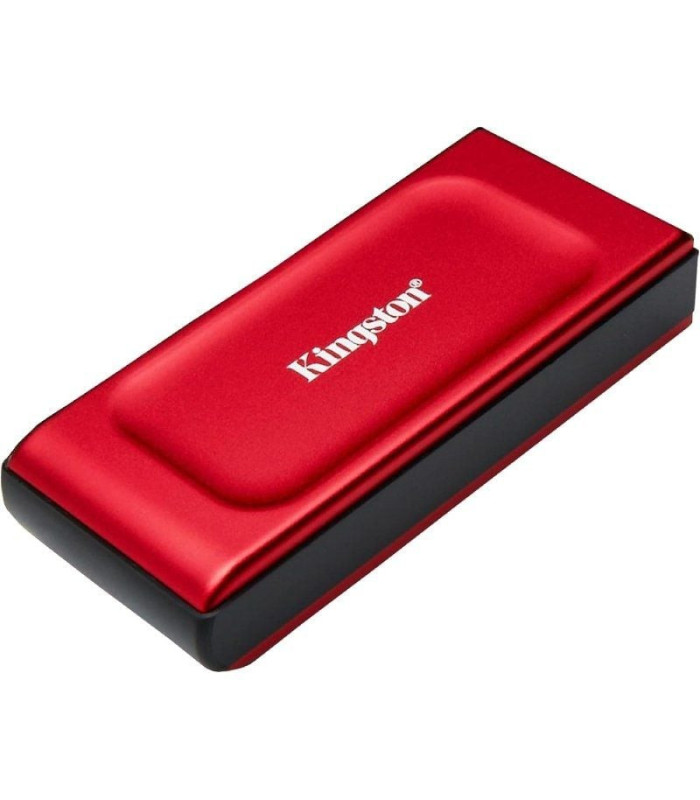 Disco externo ssd kingston xs1000 1tb/ usb 3.2/ rojo