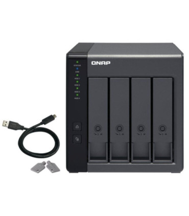 Das qnap tr-004/ 4 bahías 3.5'- 2.5'/ formato torre