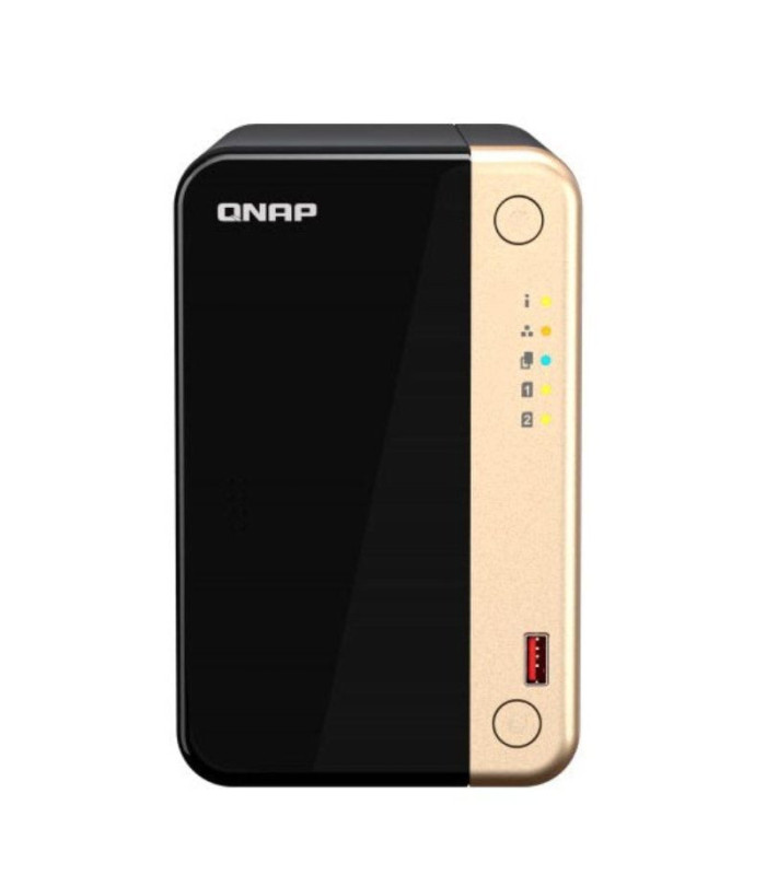 Nas qnap ts-264-8g/ 2 bahías 3.5'- 2.5'/ 8gb/ formato torre