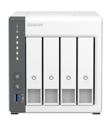 Nas qnap ts-433-4g/ 4 bahías 3.5'- 2.5'/ 4gb/ formato torre