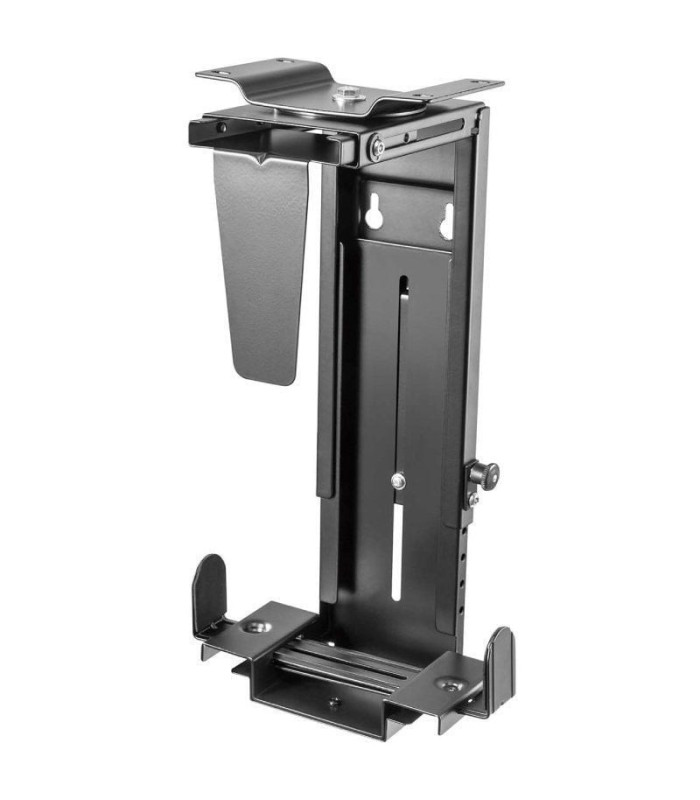 Soporte bajo mesa/de pared aisens mpc04-203 para pc/ antirrobo/ hasta 10kg