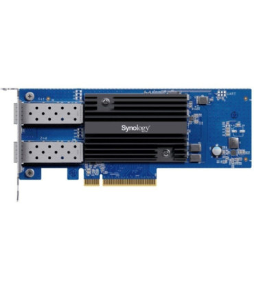 Tarjeta de red pci express-sfp+ synology e10g30-f2/ 10gbps