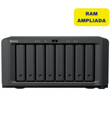 Nas synology diskstation ds1825+/ 8 bahías 3.5'- 2.5'/ 16gb ddr4/ formato torre