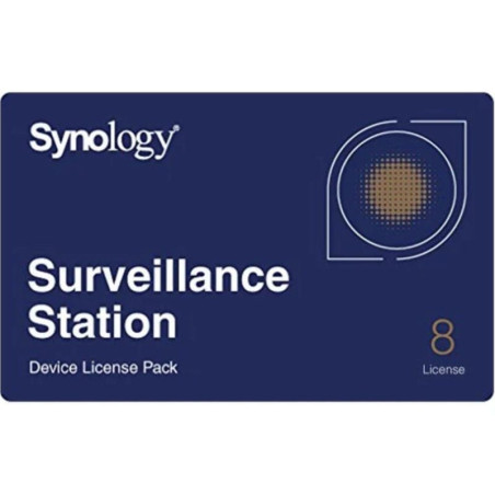 Licencia física synology surveillance device license pack/ 8 dispositivos