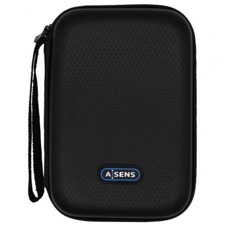 Funda para disco externo de 2.5' aisens asbg-001-bk/ negra