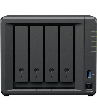 Nas synology diskstation ds925+/ 4 bahías 3.5'- 2.5'/ 4gb ddr4/ formato torre